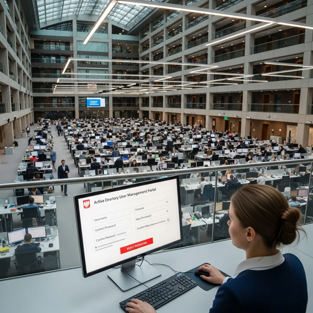 Automatyzacja resetowania haseł AD dla 20 000 pracowników